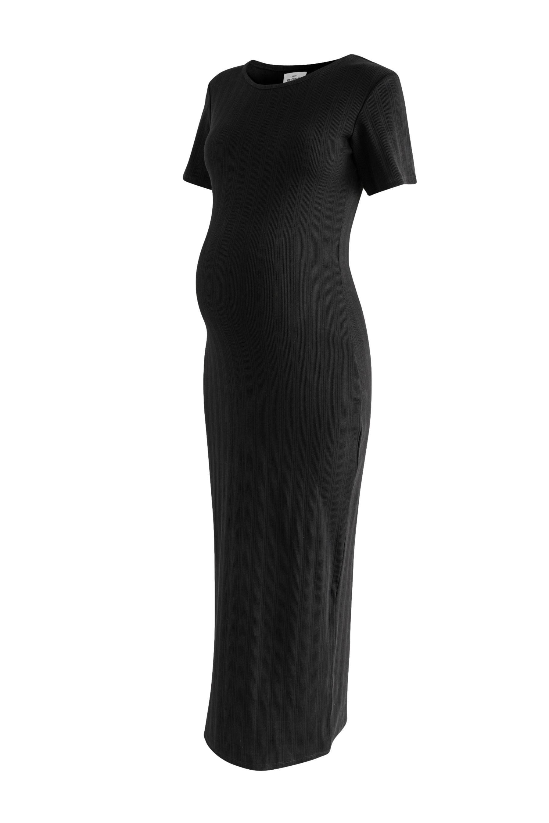 Next Umstandskleid Geripptes Midaxi-Kleid, Umstandsmode (1-tlg) günstig online kaufen