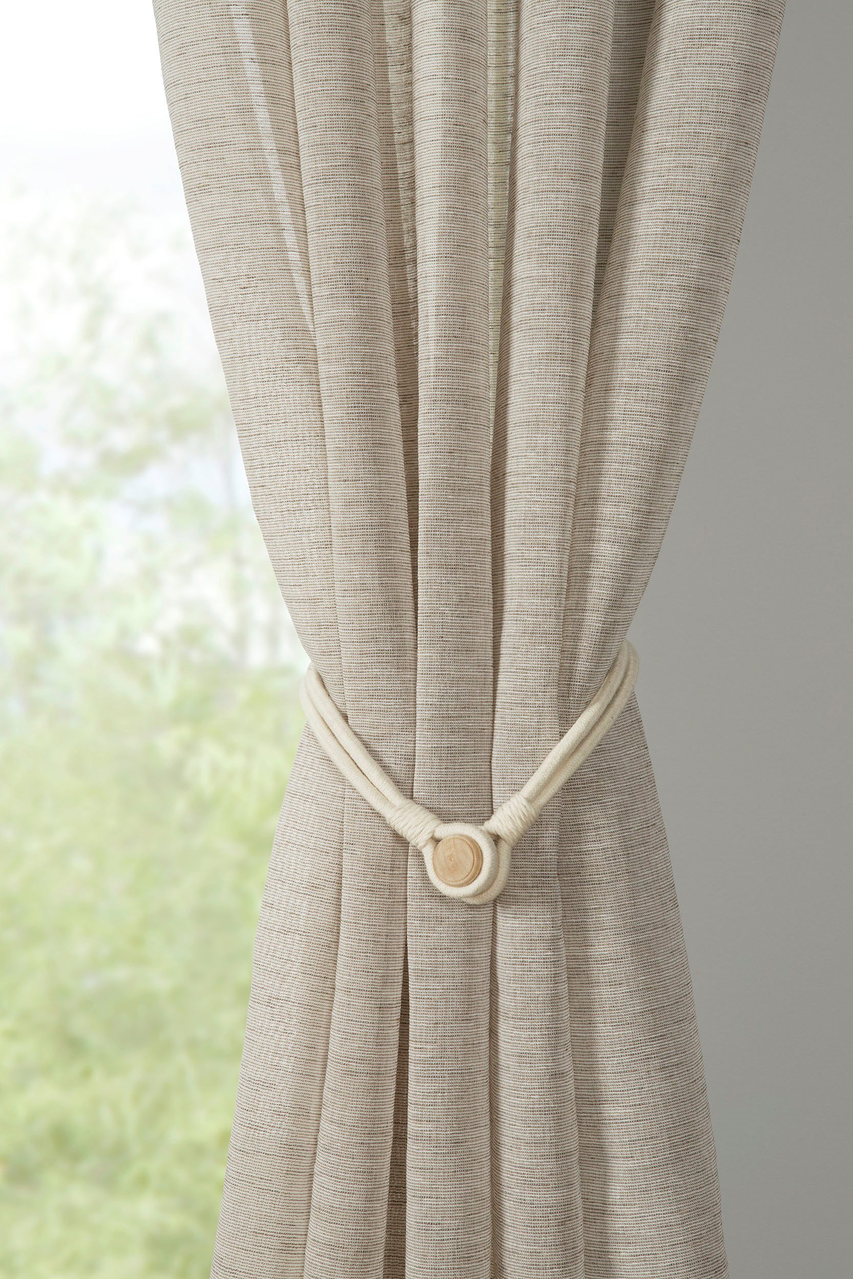 GARDINIA Raffspange Raffhalter Kordel, (2-tlg), zum Dekorieren und Raffen günstig online kaufen