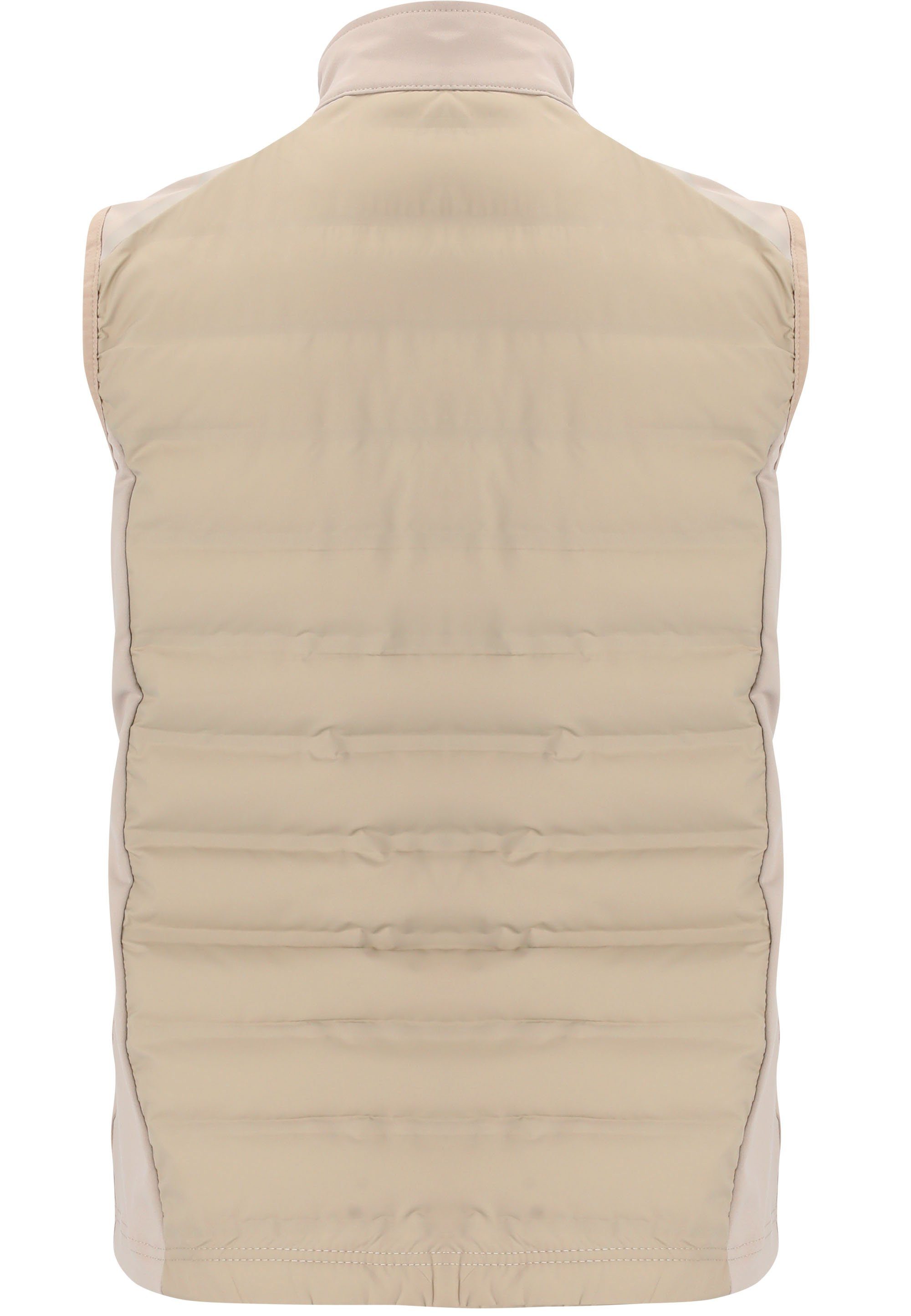 Stepp-Einsätzen Softshellweste ENDURANCE REITTA wärmenden beige mit