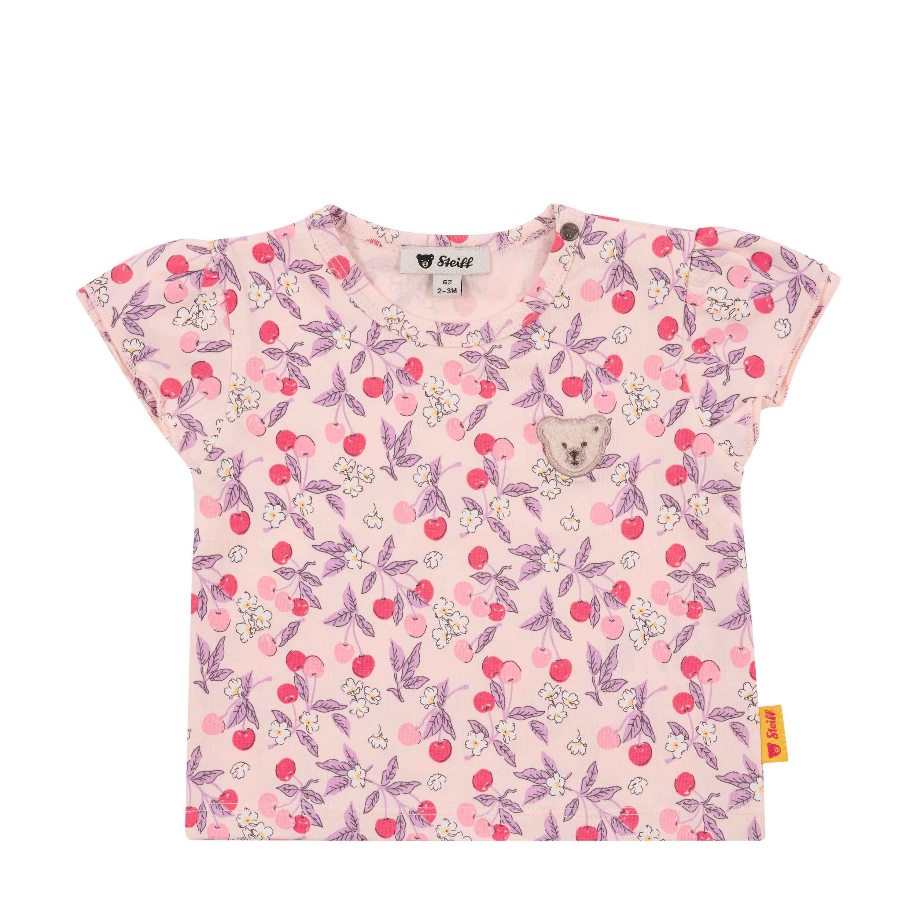 Steiff T-Shirt T-Shirt kurzarm Cherry Cake