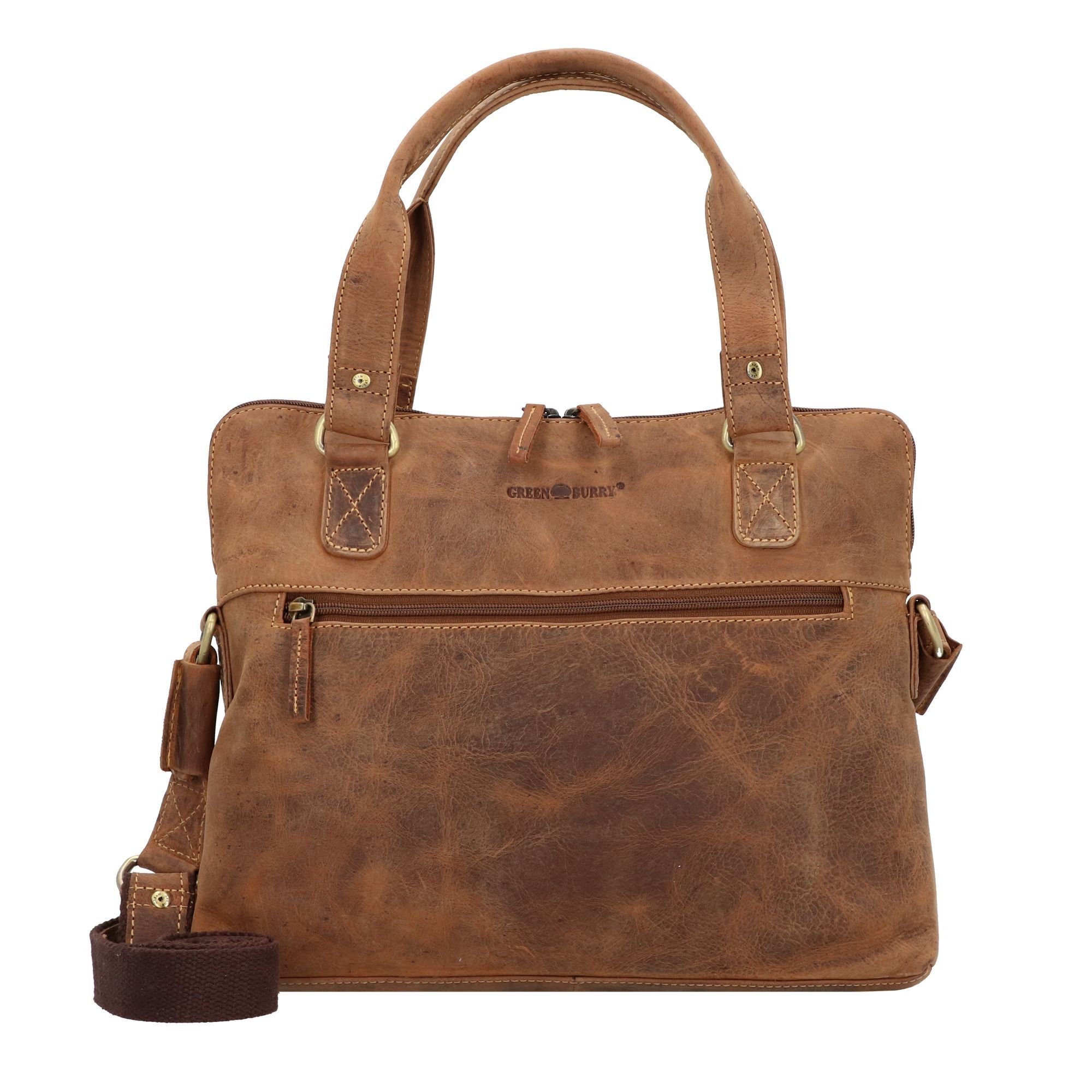 Greenburry Aktentasche Vintage, Leder günstig online kaufen