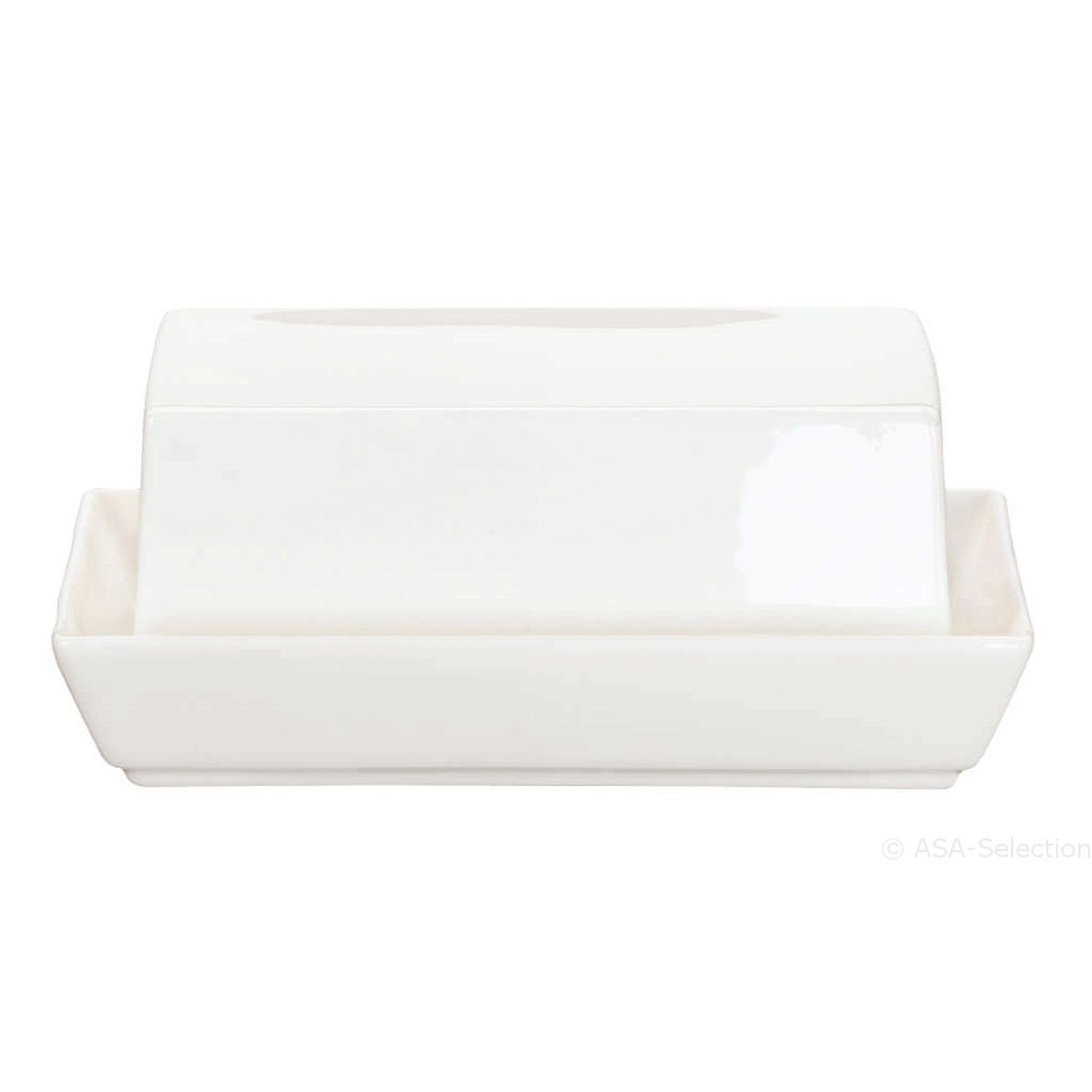 ASA SELECTION Butterdose à table Groß, Knochenporzellan, (1-tlg)