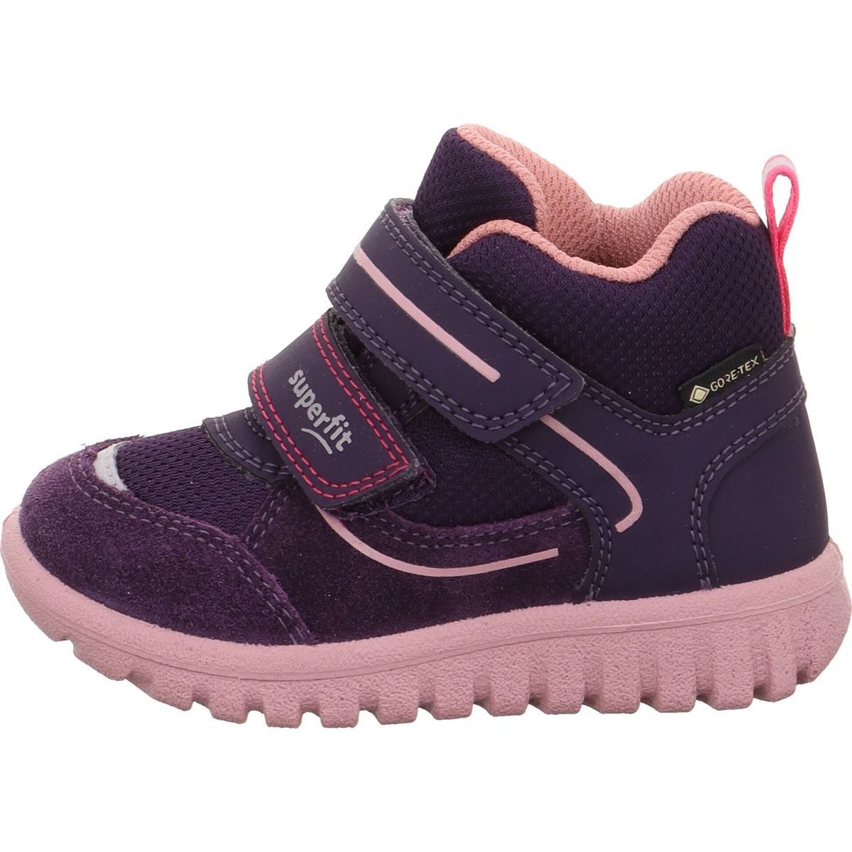 Superfit SPORT7 Mini Outdoorschuh Stylischer, wasserdichter Sneaker für Jungen mit reflektierenden