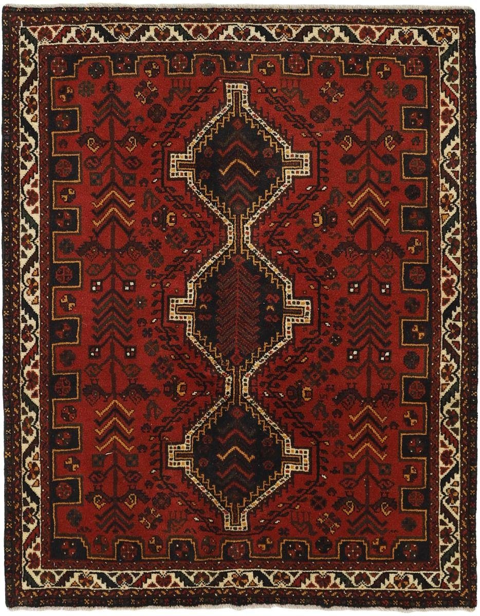 Höhe: mm Orientteppich Shiraz Perserteppich, / Nain Trading, 156x199 10 rechteckig, Handgeknüpfter Orientteppich