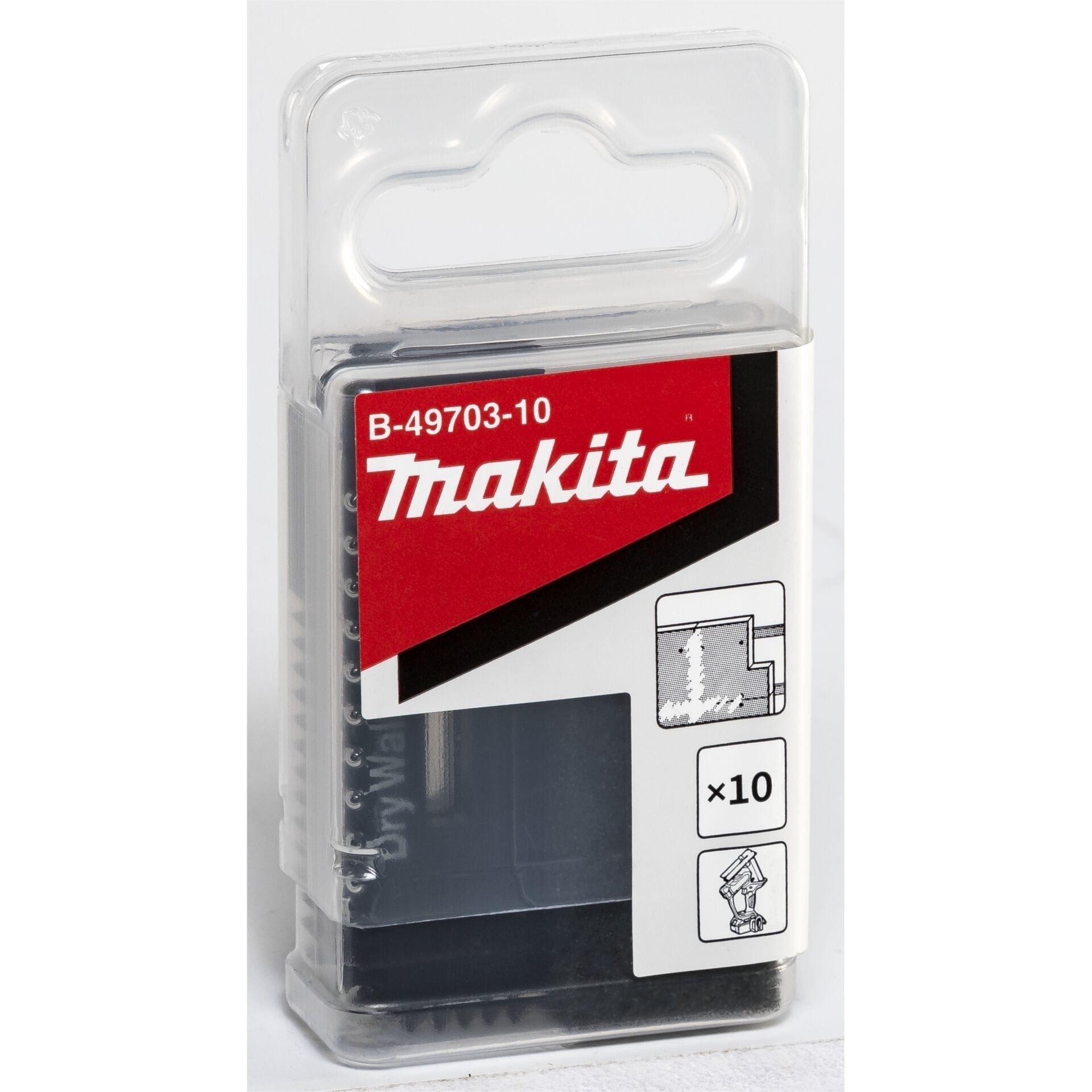Makita Sägeblatt Trockenbausägeblatt für Gipskarton 10er-Pack