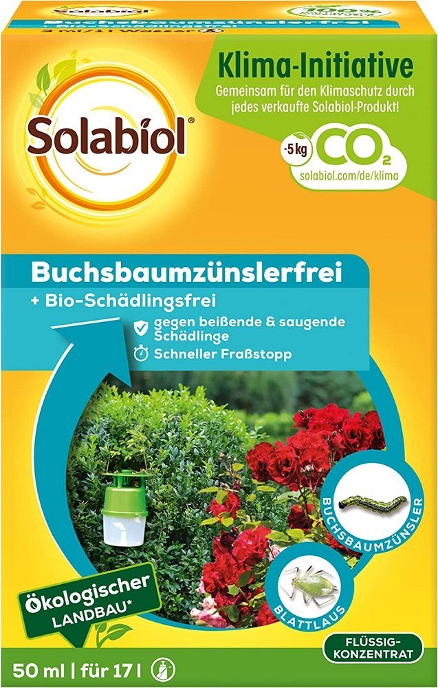 Solabiol Insektenspray Solabiol Buchsbaumzünslerfrei 50 ml