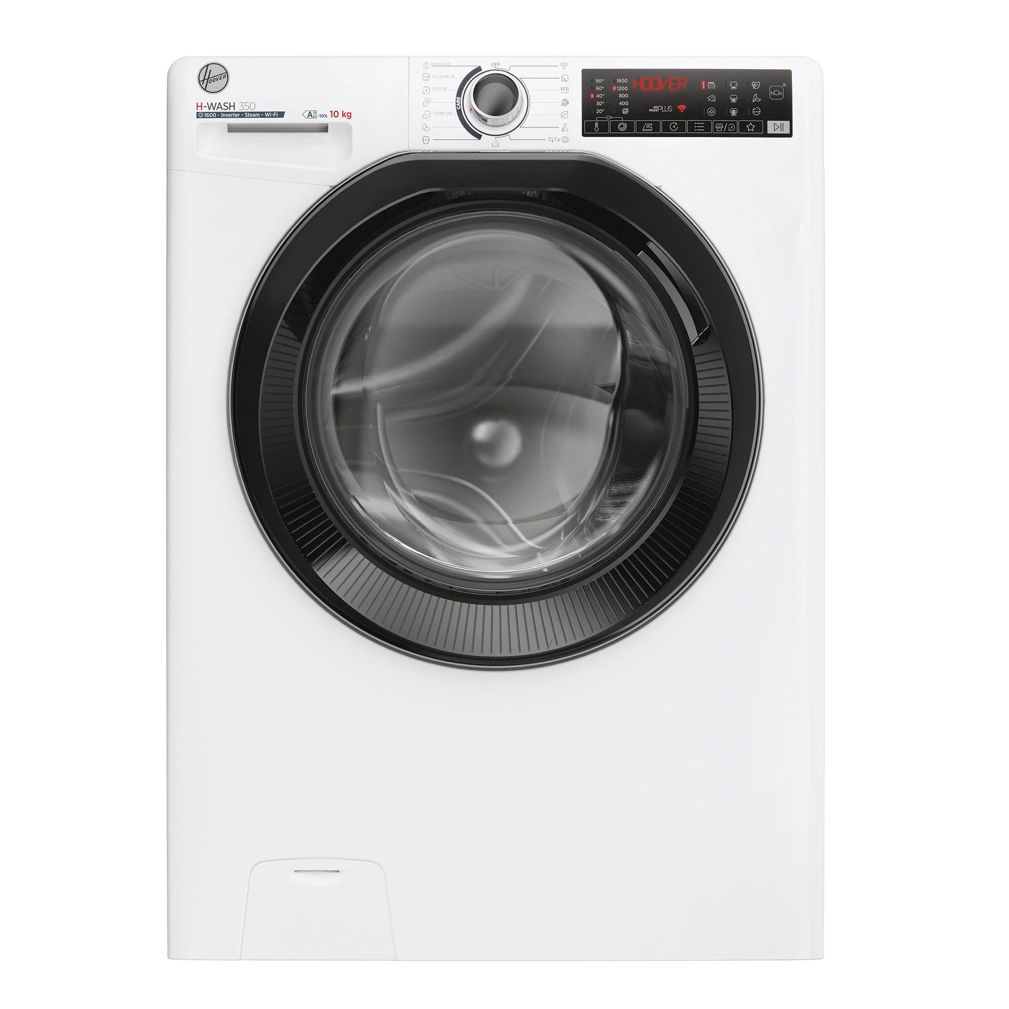 Hoover Waschmaschine H-WASH 350 H3WPS6106TAMB-S, 10 kg, 1600 U/min, Dampf-Funktion, hOn App / Wi-Fi + Bluetooth, 16 Programme