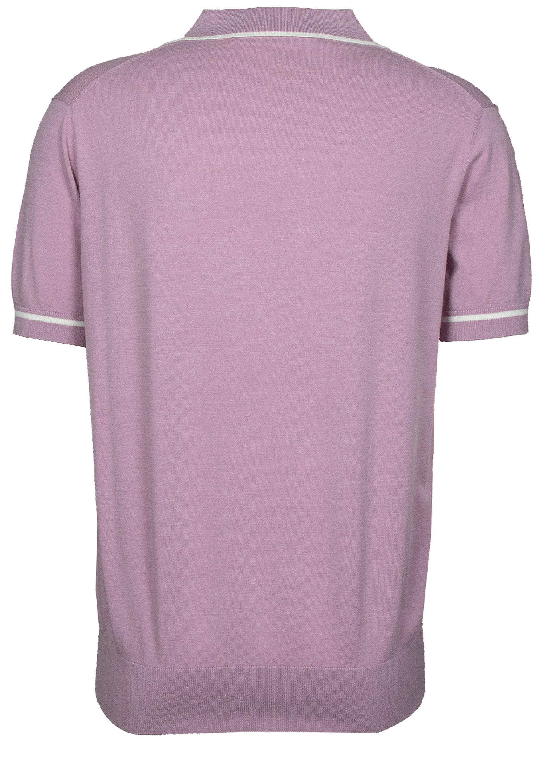 LAGERFELD Poloshirt mit kontrastfarbigen Details (1-tlg)