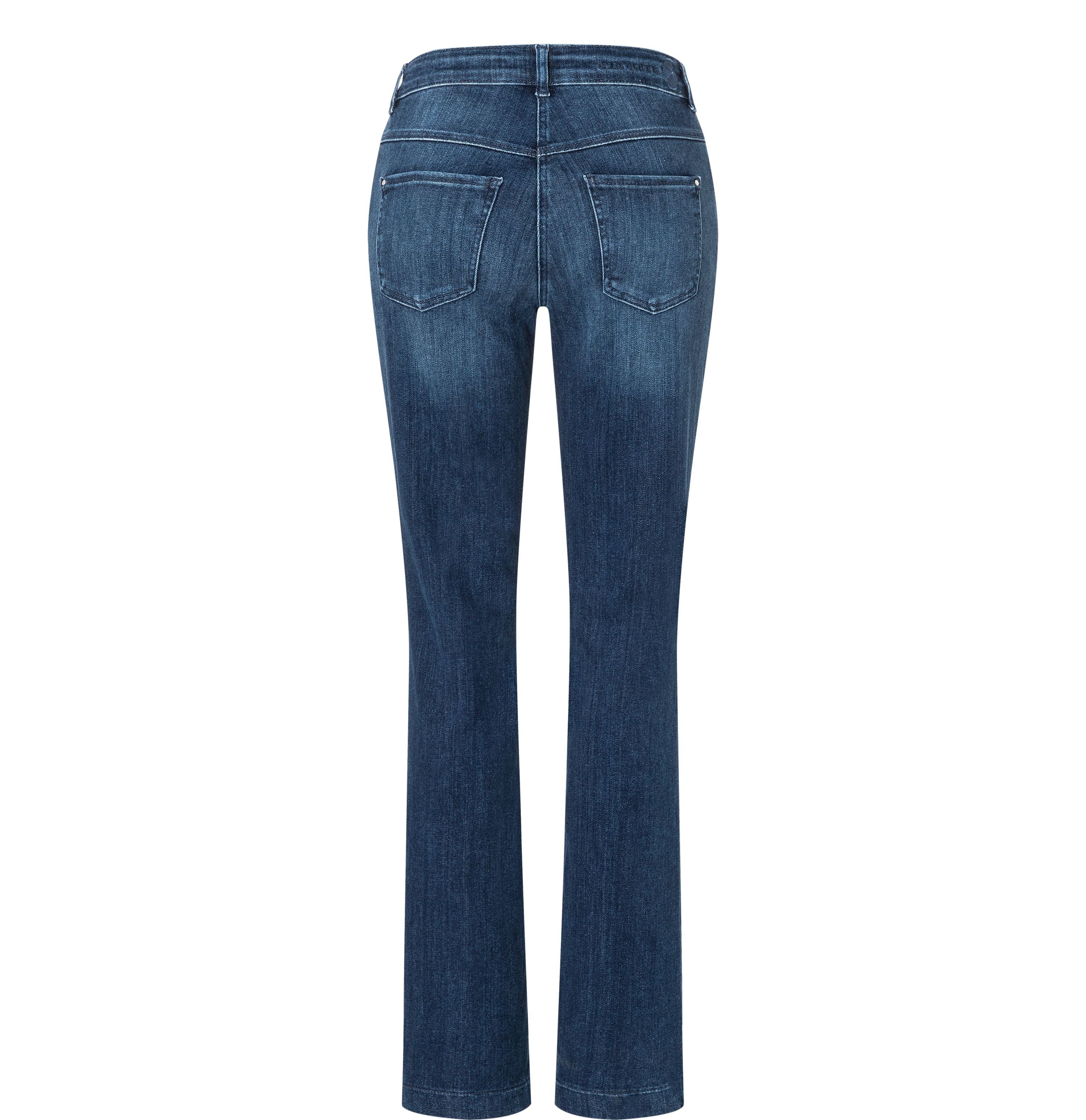 cobalt MAC wash authentic 5-Pocket-Jeans