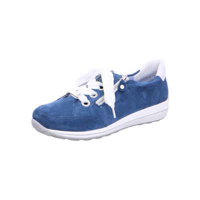 Ara Damen Schnürer Osaka Schuhe Damen Schnürschuh blau