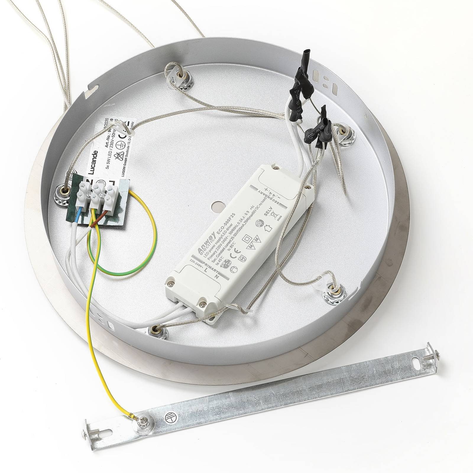 Lucande Hängeleuchte Hayley, 5 x 5 W LED, warmweiß