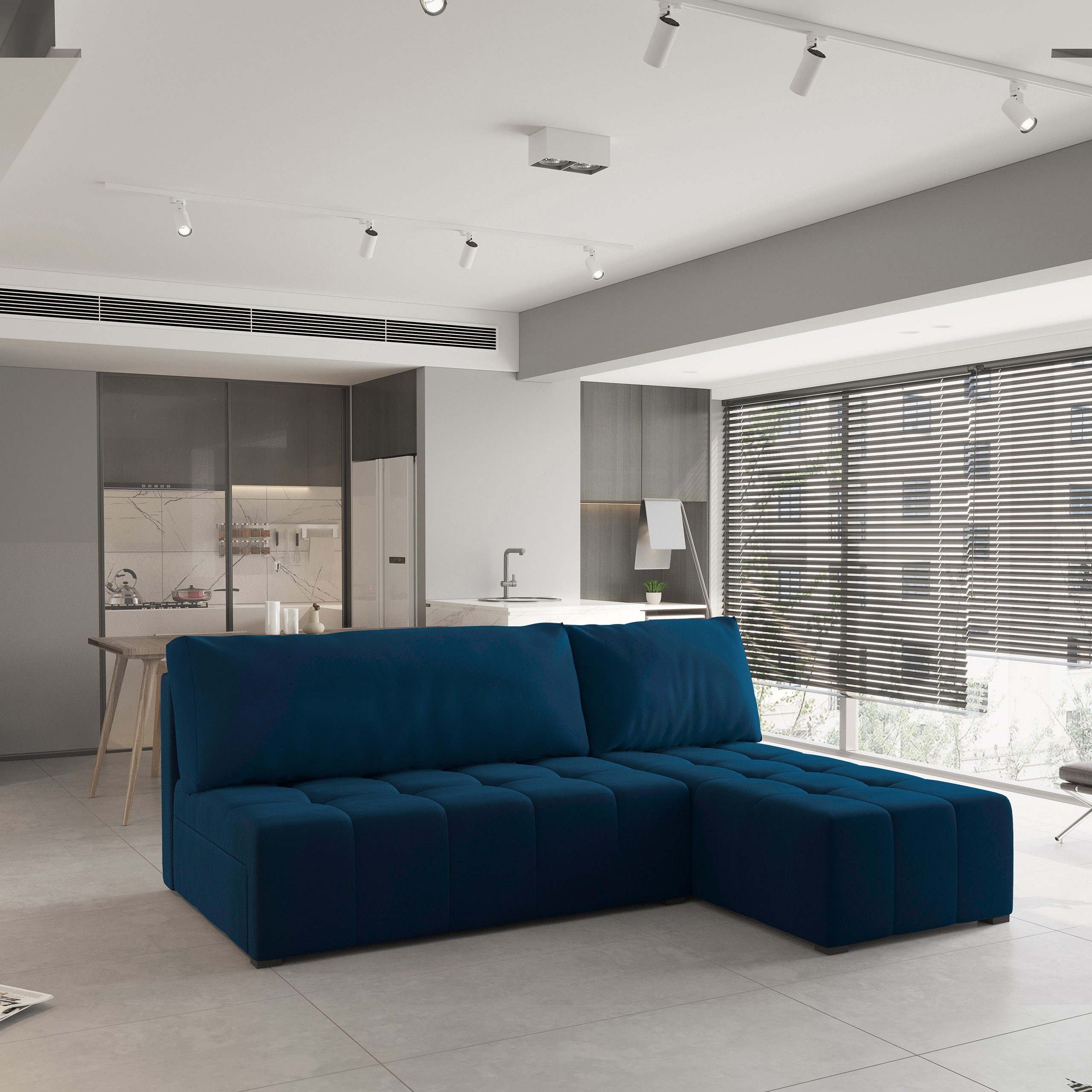 Masseno Ecksofa DOMIRA mit Schlaffunktion L-Form, günstig online kaufen