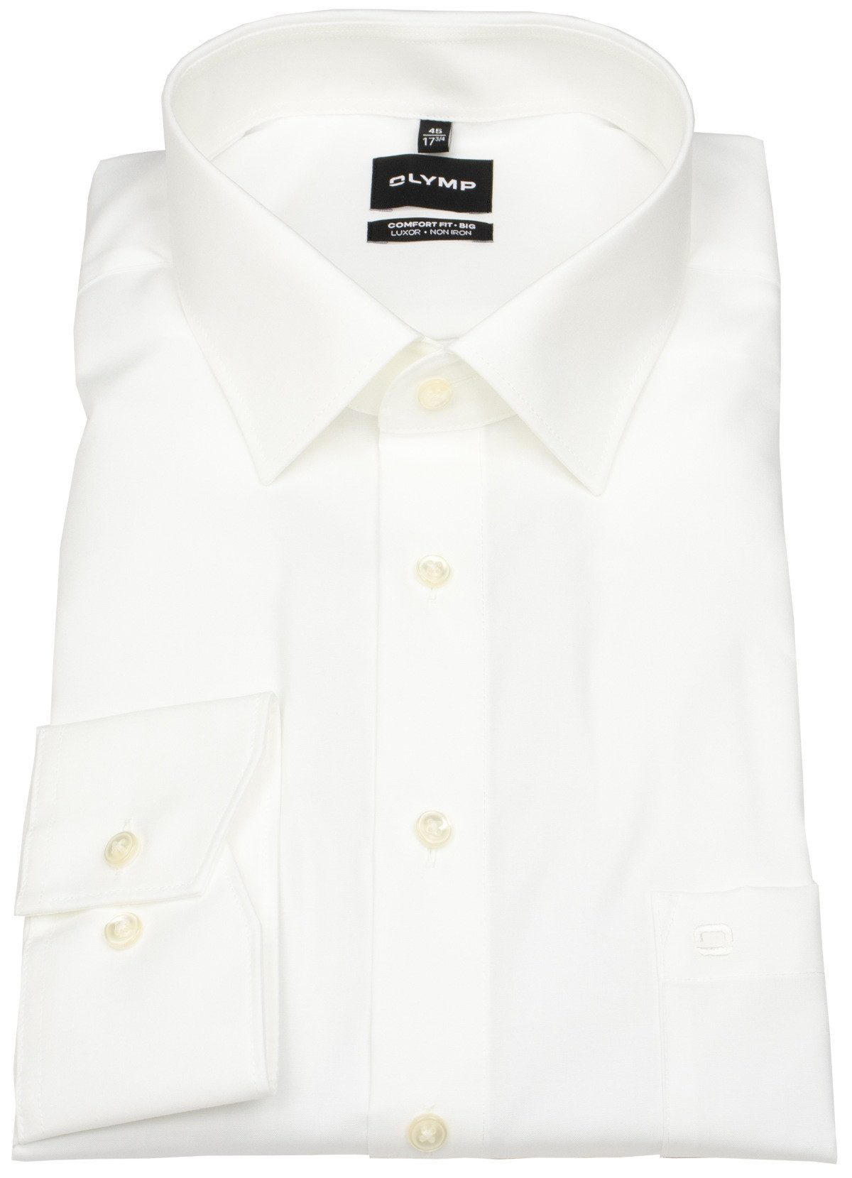 OLYMP Businesshemd Comfort Fit bügelfrei Kentkragen günstig online kaufen