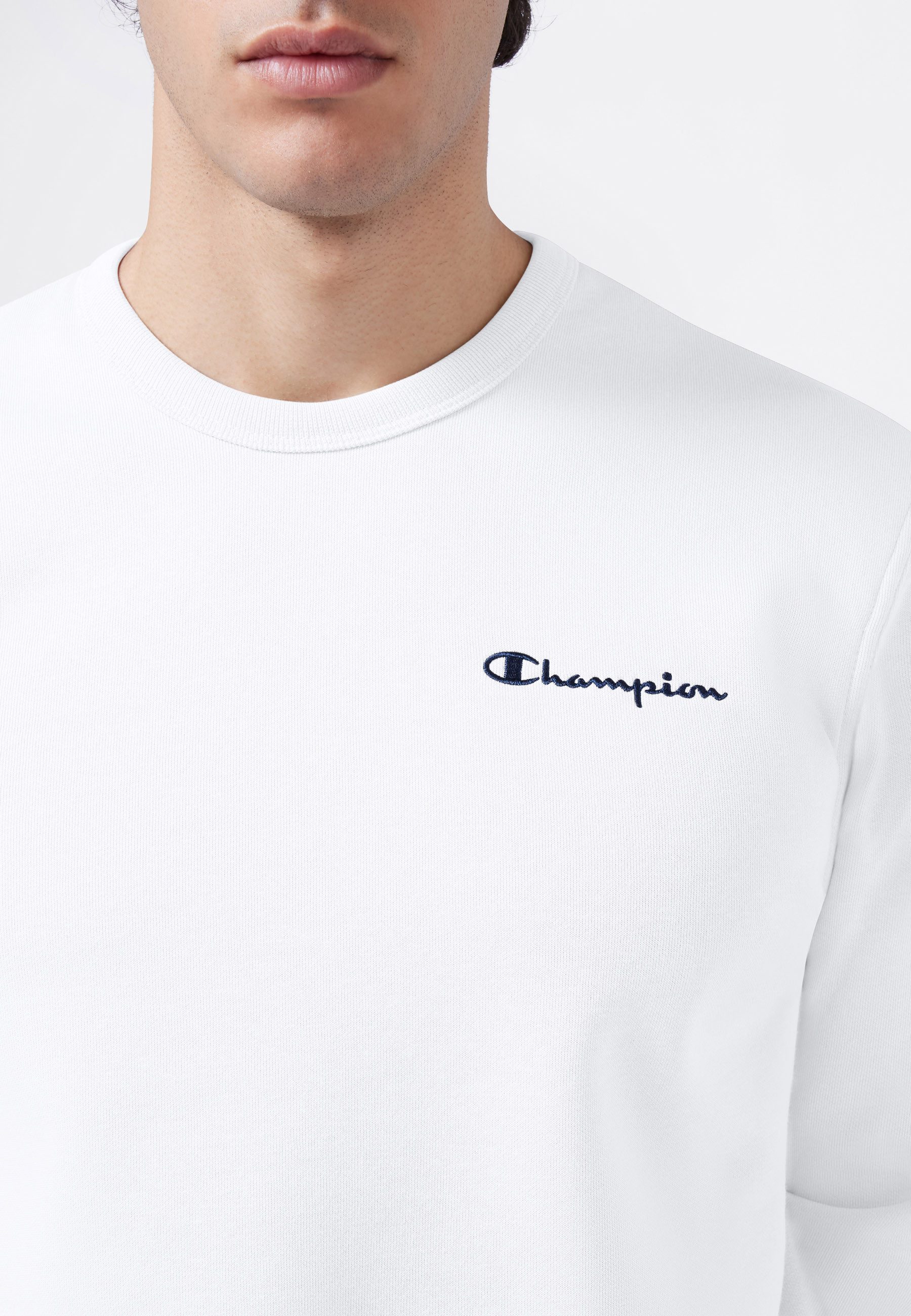 Champion Sweatshirt ICONS CONTRAST Fleece Crewneck Sweatshirt