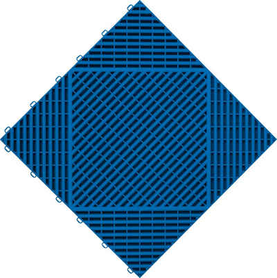 florco® Klickfliesen »classic,blau,40x40x1,8 cm«, 6 St., 6 Stück/Pack (0,96 m)