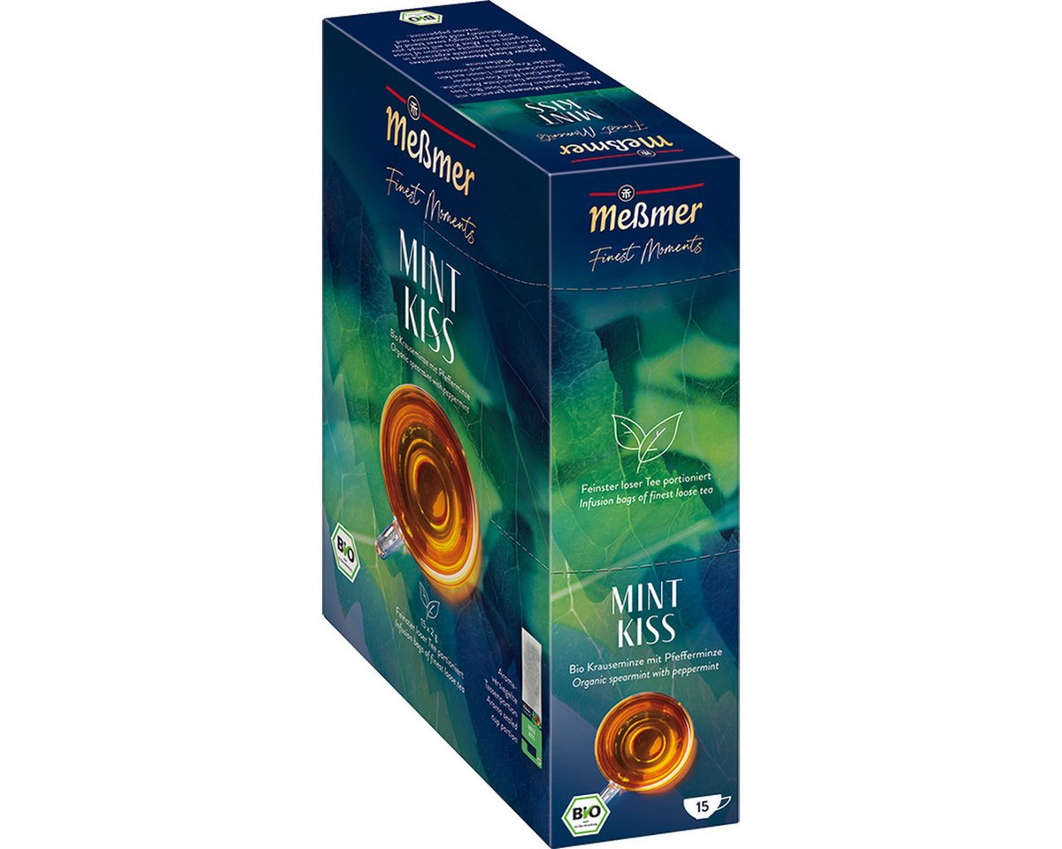 Meßmer Tee, Meßmer Bio Mint Kiss 15 Tassen Portionen