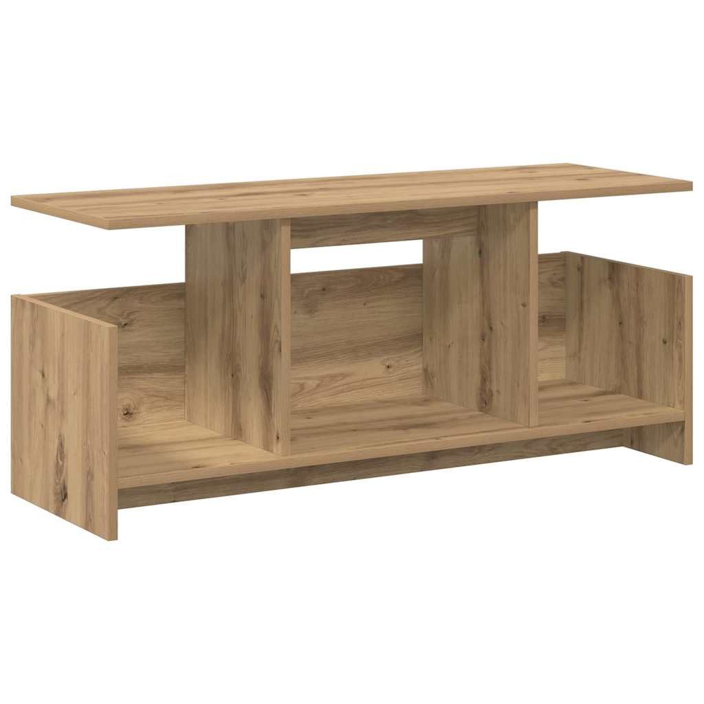 vidaXL TV-Schrank TV-Ständer 102 x 35 x 45 cm Artisan-Eiche Holzwerkstoff (1-St)
