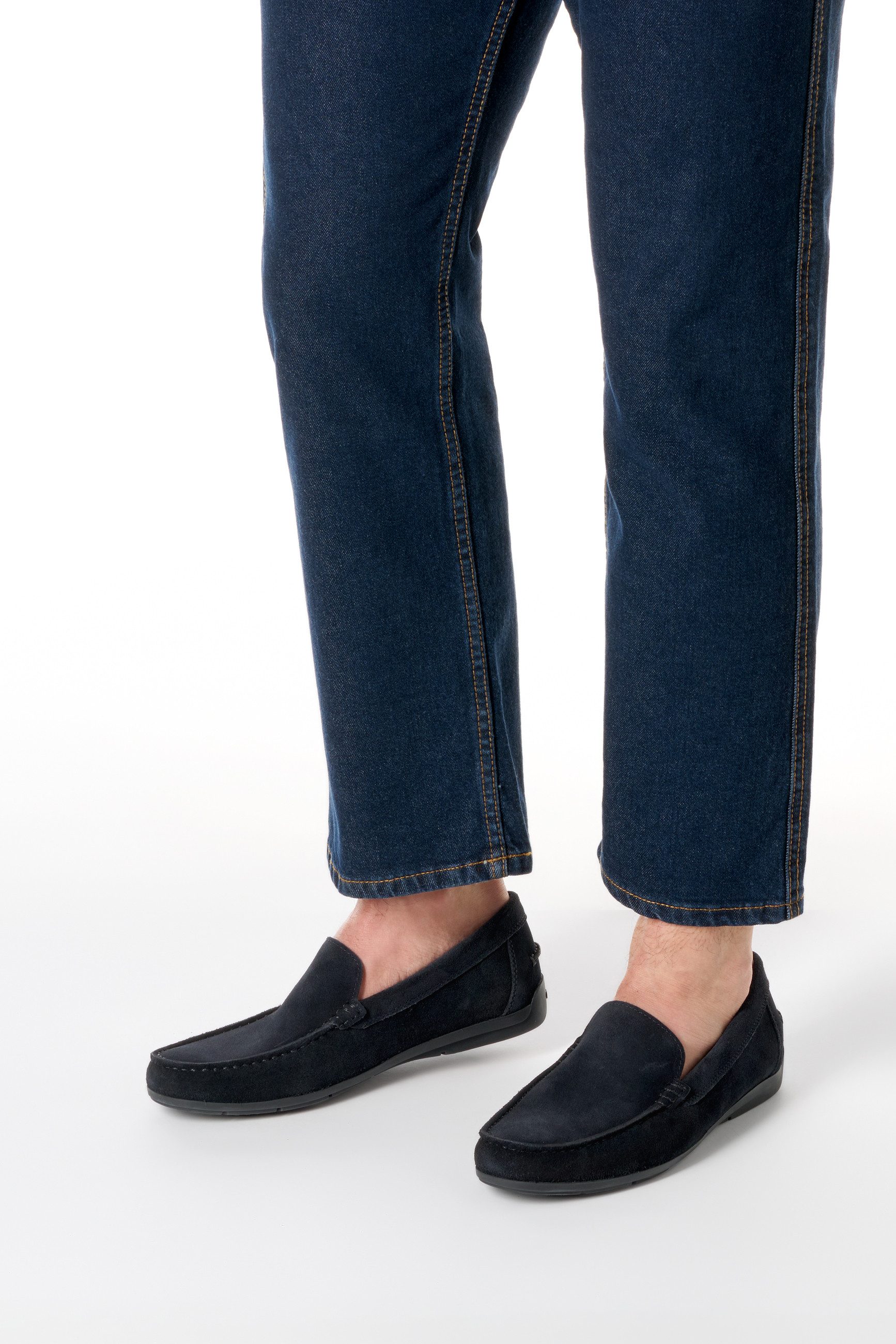 Geox Slipper Businessschuh, Flats, Schlupfschuh mit Logo