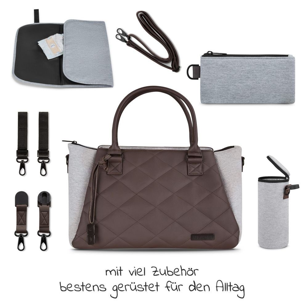ABC Design Wickeltasche Mineral, - Fashion Wickelauflage, Flaschenhalter Edition inkl. Royal isoliertem Befestigung & 