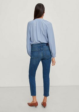 Comma 7/8-Jeans Slim: 7/8-Jeans Waschung, Schmucksteine