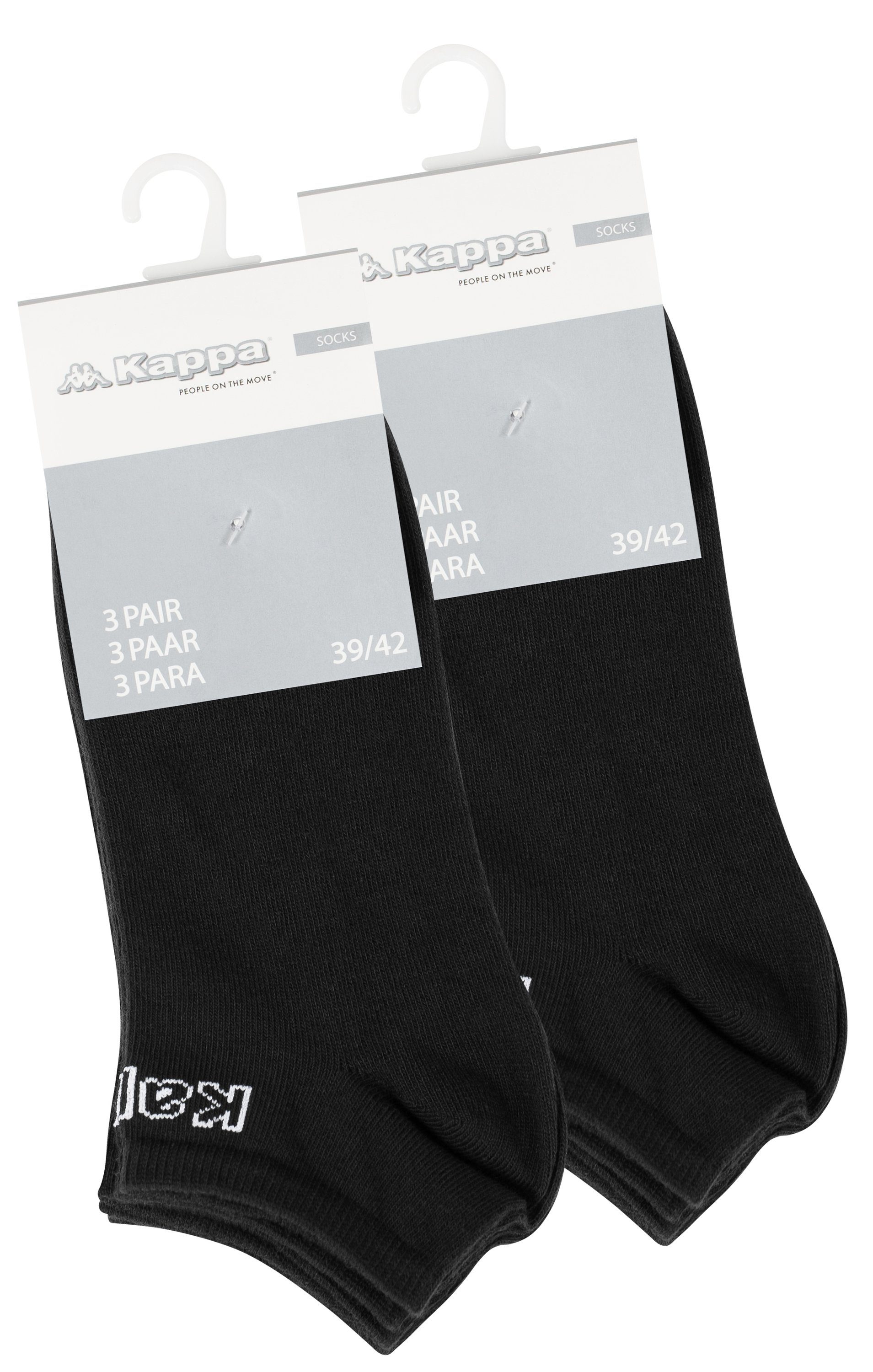 Kappa Sneakersocken (6-Paar) in angenehmer Baumwollqualität günstig online kaufen