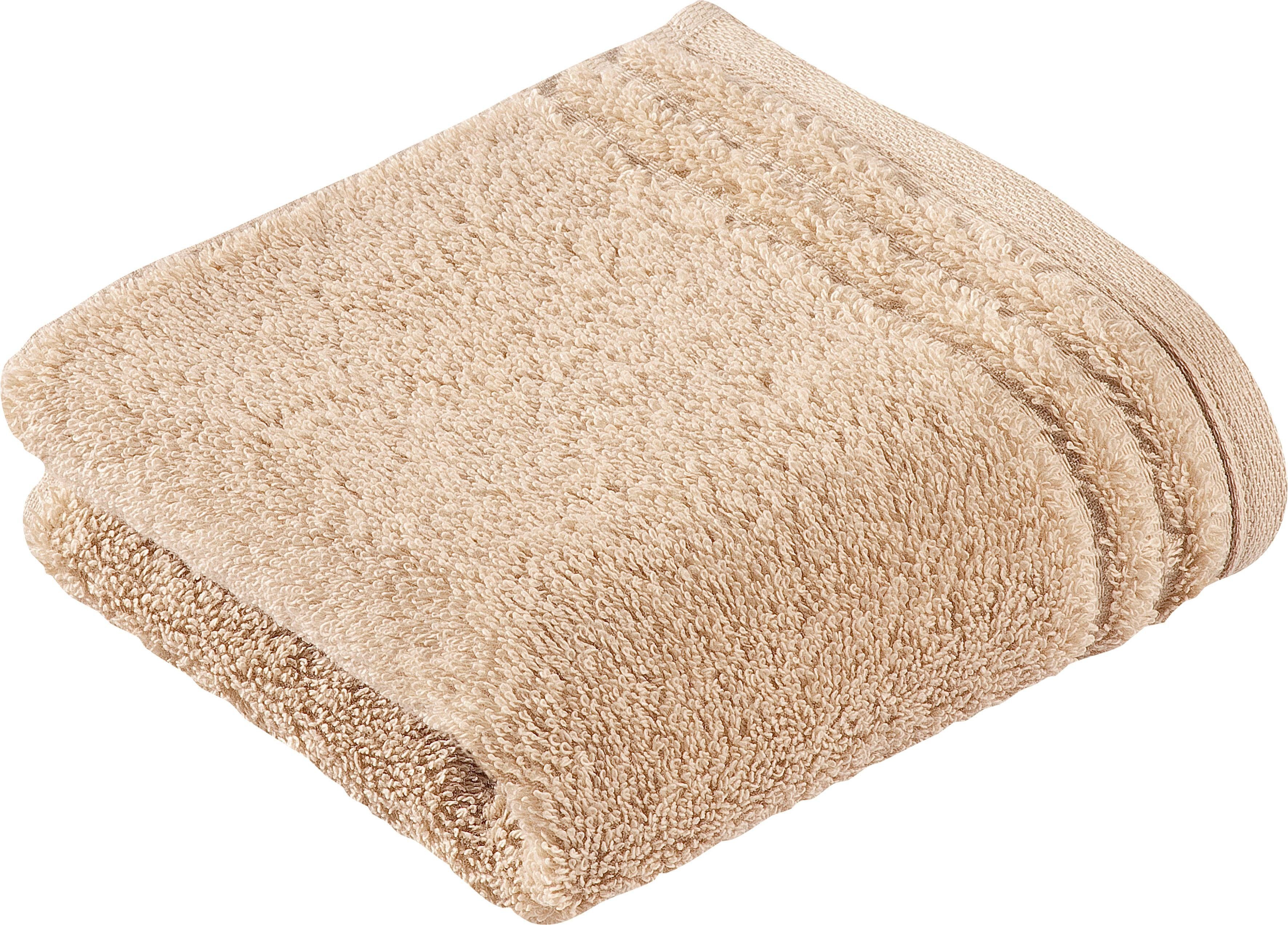 Vossen Seiftuch Vienna Style Supersoft, Walkfrottee (3-St), Waschlappen im Set, supersoft Baumwolle