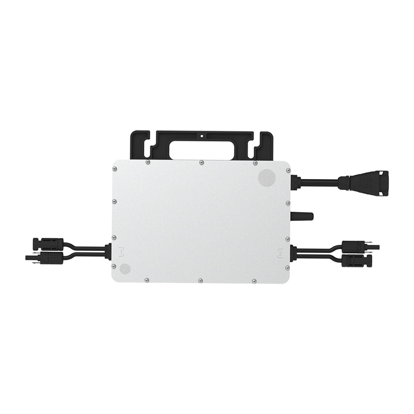 SOLAR-HOOK etm Solaranlage Hoymiles 800W-2T WIFI Wechselrichter upgradefähiger von 600W auf 800W, Ohne Kabel, (mit integrierter Wi-Fi-Funktionalität, Dualer MPP-Tracker, Schutzart IP67 und Ohne Kabel, Schutzart IP67), mit integrierter Wi-Fi-Funktionalität, Dualer MPP-Tracker