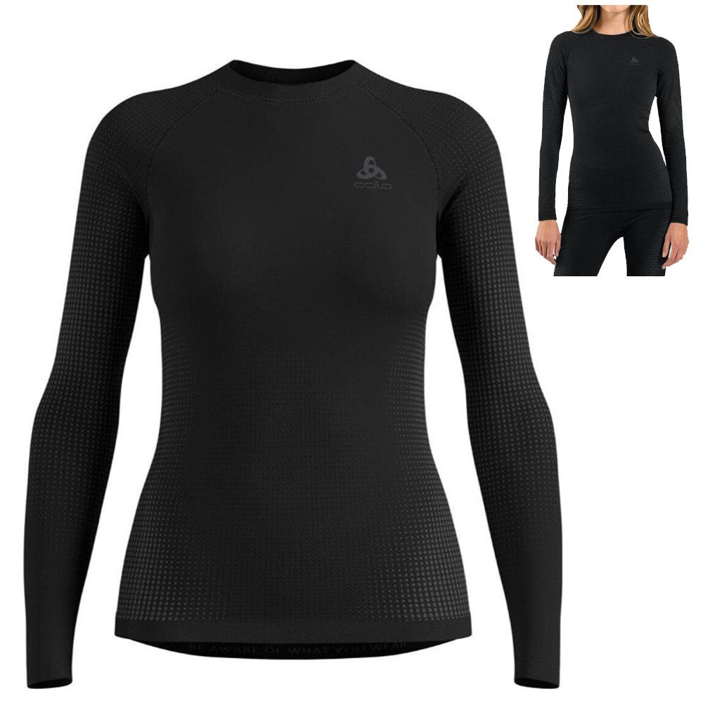 Odlo Langarmshirt Odlo Long Sleeve Crew Neck atmungsaktives Langarmshirt Da günstig online kaufen