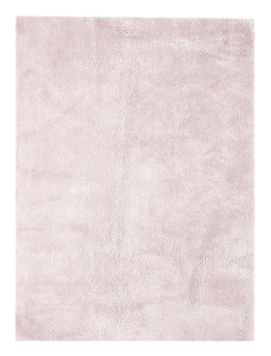 Qiyano Teppich Hochflorteppich Olina 100 Rosa günstig online kaufen