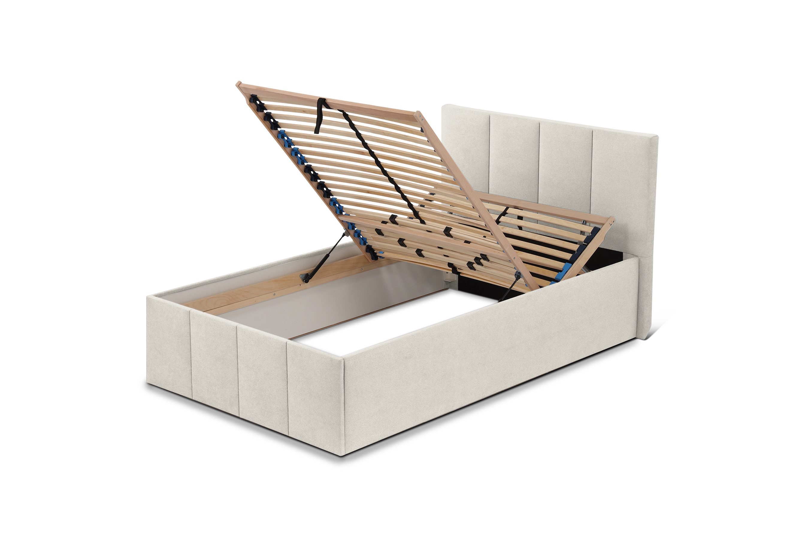 Halmon Schlafkomfort Betten Polsterbett Dalas (Mit Bettkasten, erhältlich i günstig online kaufen