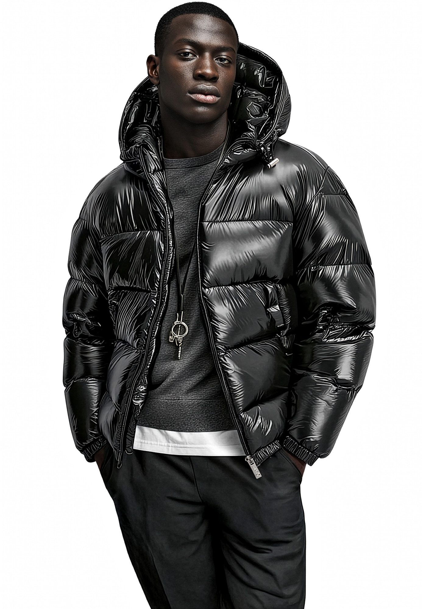 REPUBLIX Winterjacke JORDI Herren Glanz Puffer Winter Jacke für Männer mit günstig online kaufen