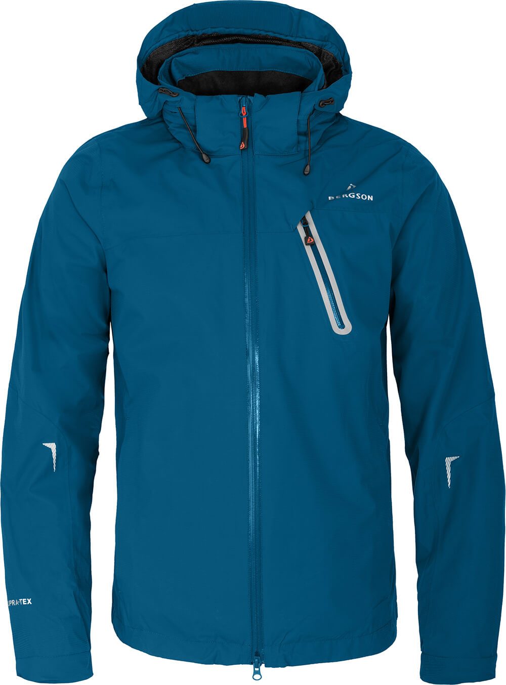 Bergson Regenjacke MOORE Herren Rad-Regenjacke, Netzfutter, 12000 mm Wasser günstig online kaufen