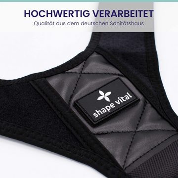 shapevital.de Rückenbandage Haltungsgurt Vital-Pro zum Aufbau eines gesunden Rückens L