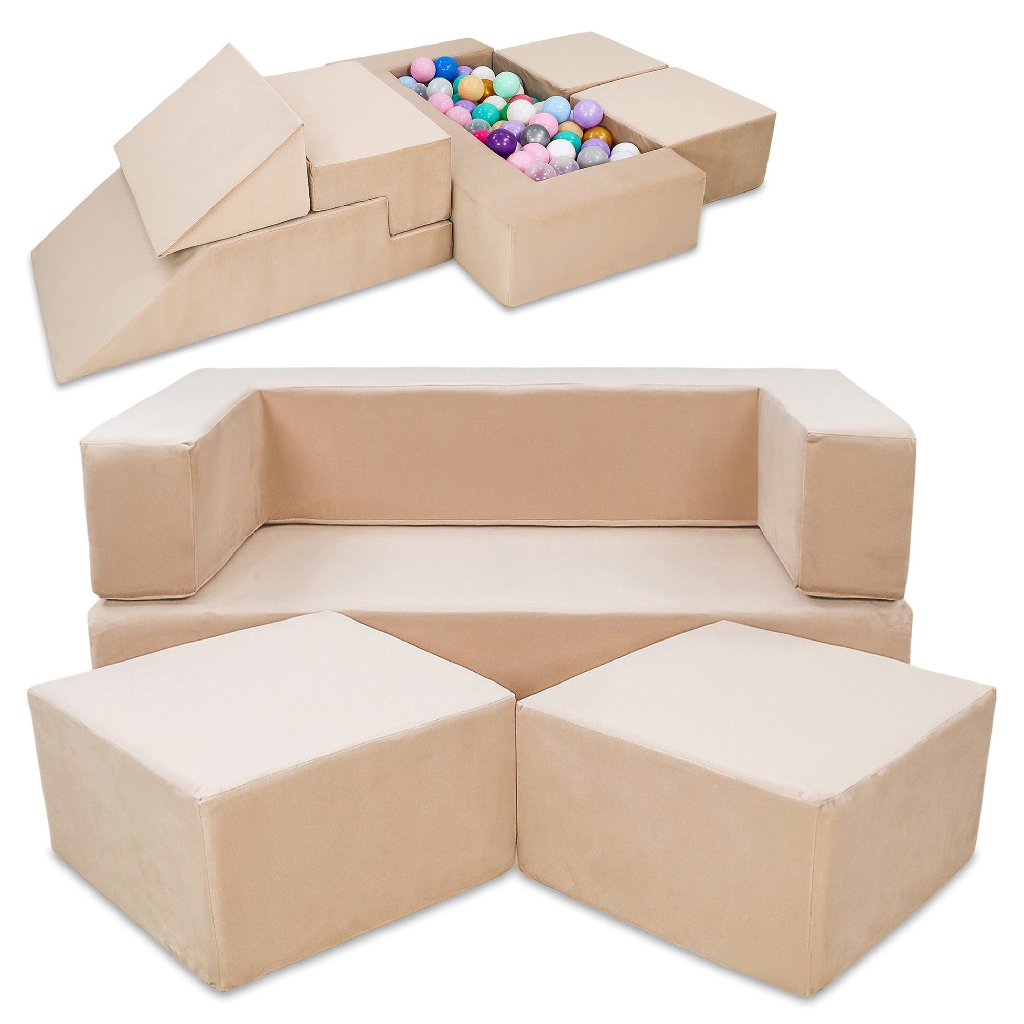 Totsy Baby Kindersofa Spielsofa Kinder softbausteine günstig online kaufen