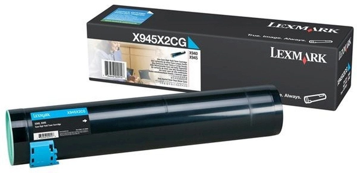 Lexmark Tonerpatrone Lasertoner Lexmark X945X2CG cyan
