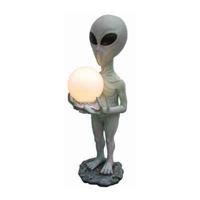 JVmoebel Stehlampe Moderne tischleuchte Ausgefallene Lampe Alien Figur Beleuchtung