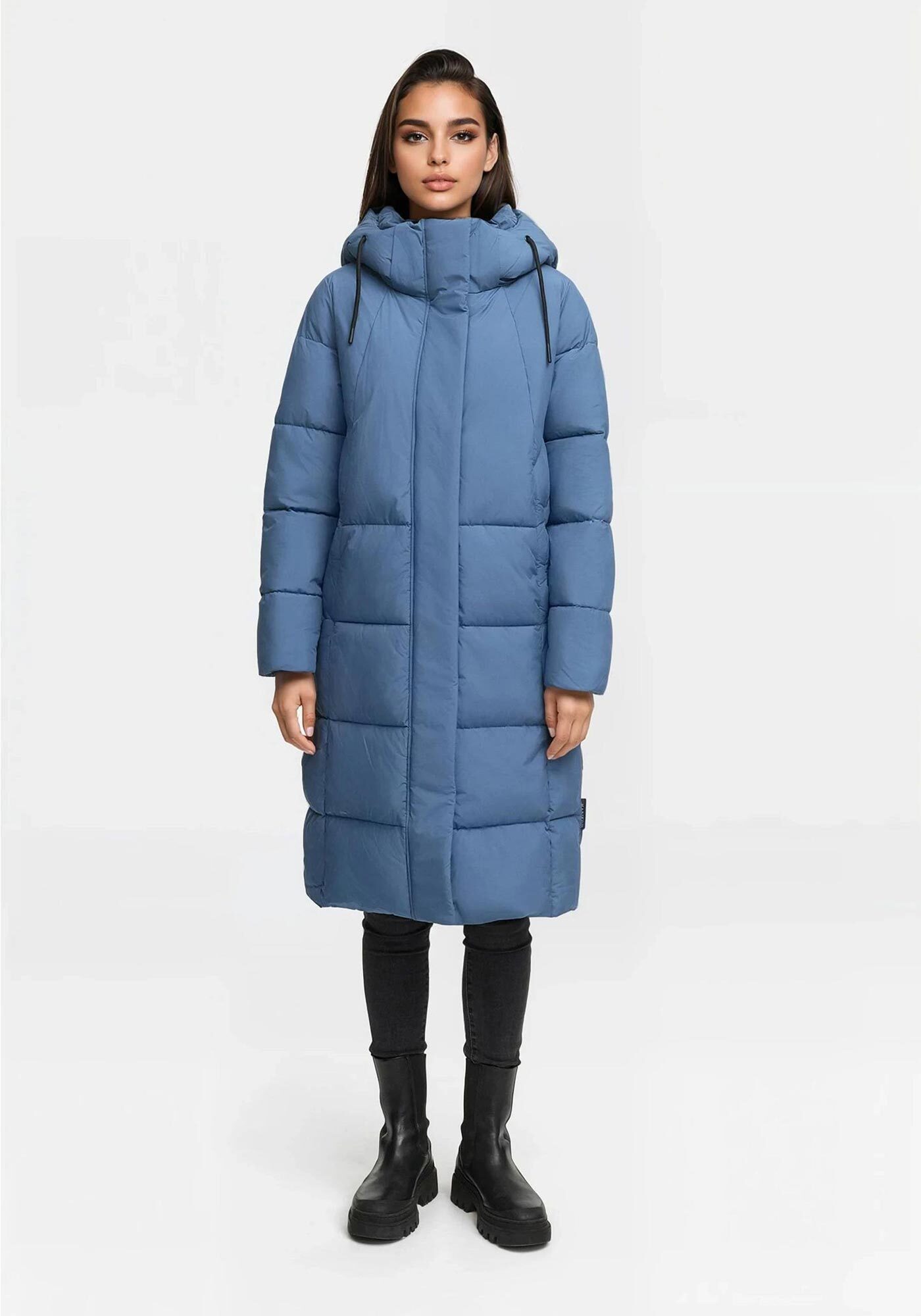 Marikoo Winterjacke Tabiaa Bewegungsschlitz am unteren Saum