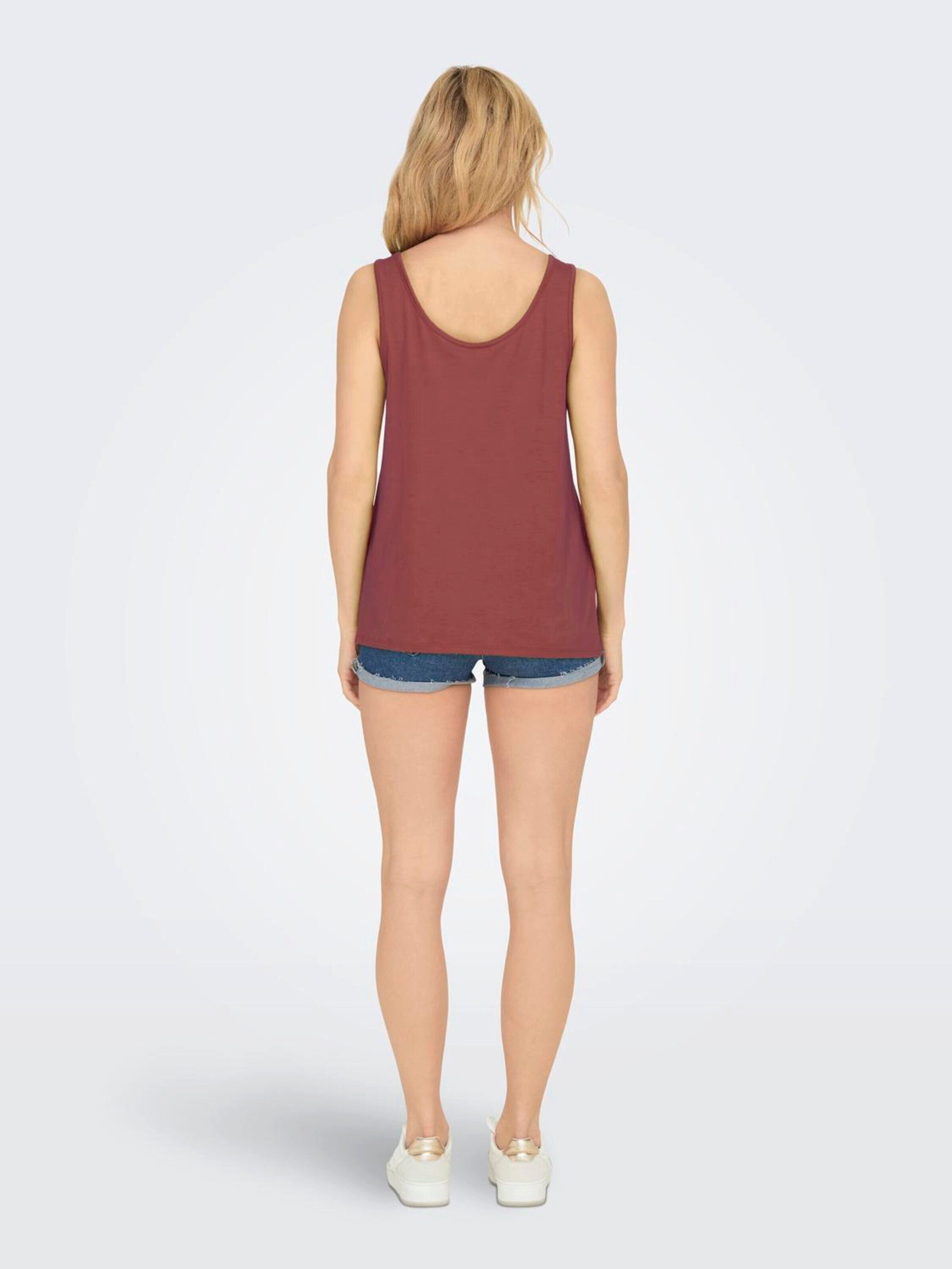 ONLY Shirttop MOSTER (1-tlg) Plain/ohne Details – Bild 4 von 4
