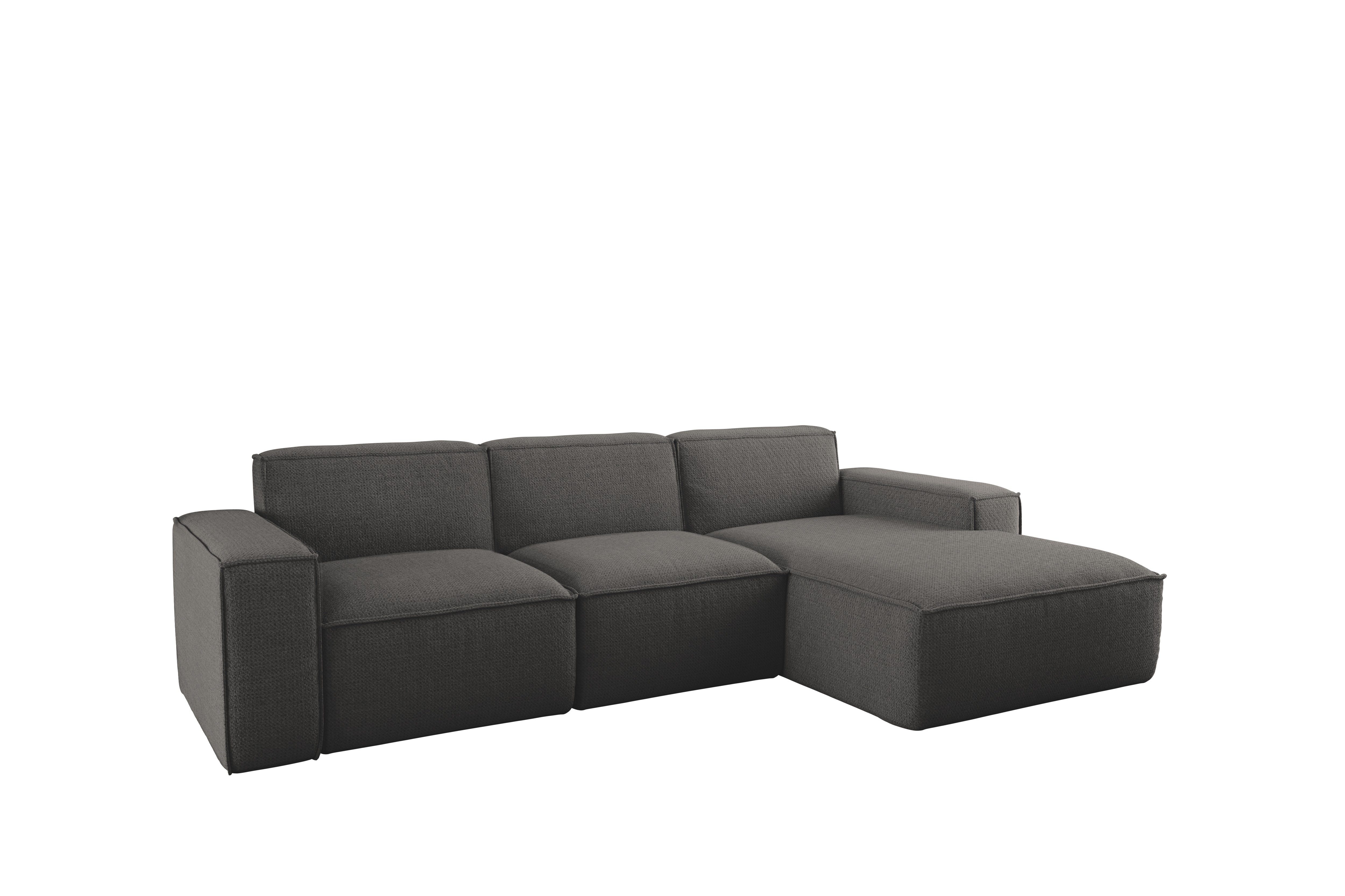 Kaiser Möbel Ecksofa Eckcouch SIENA L-Form, Stoff Poso/Salvador/Maloy/Artic günstig online kaufen