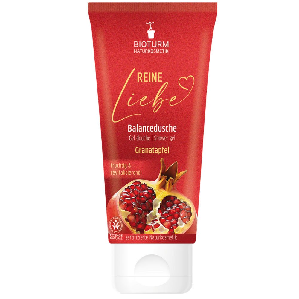 Bioturm Duschgel Reine Liebe Balancedusche Granatapfel, 200 ml