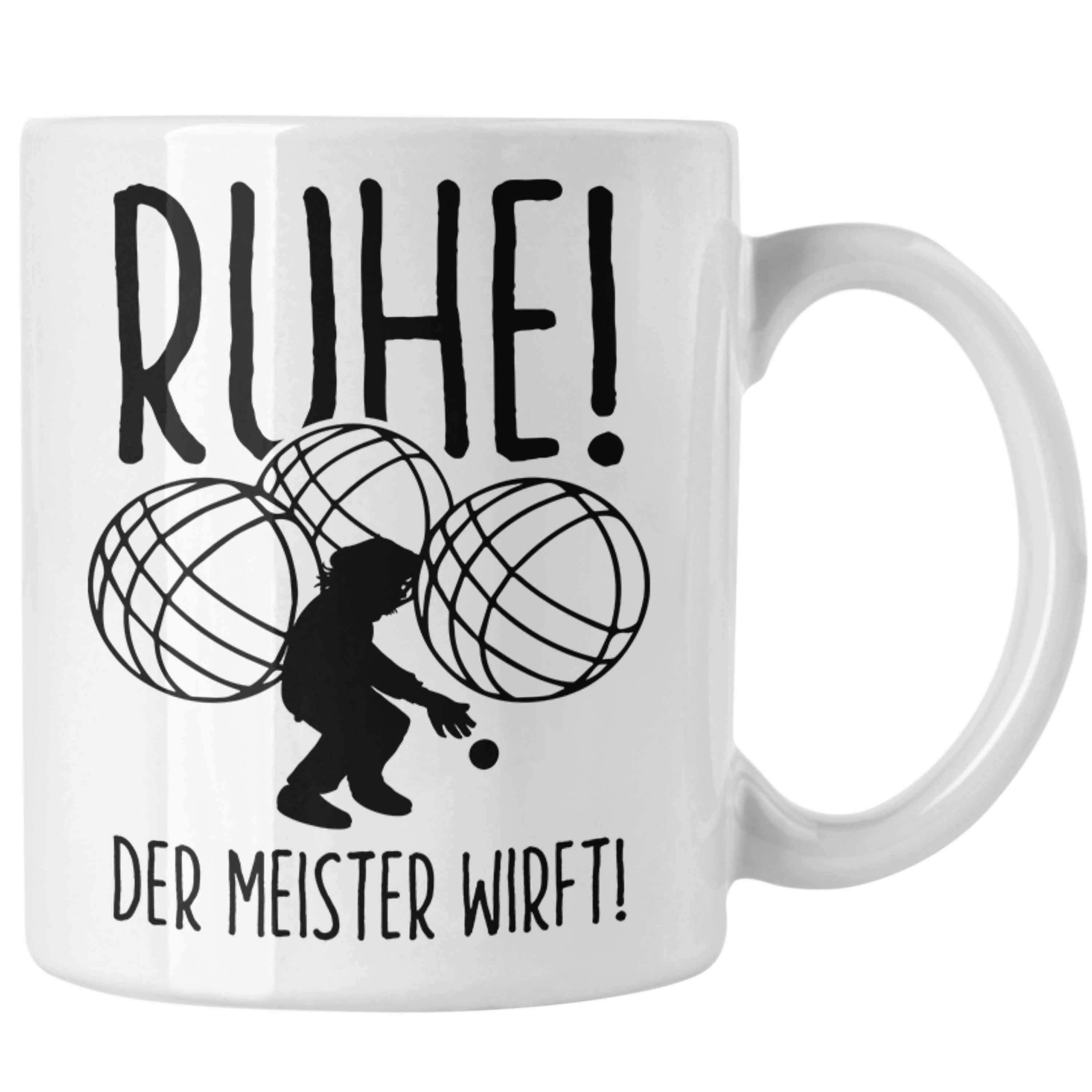 Boule Tasse Mit Spruch – Witziges Geschenk Für Boulespieler, Beidseitig Bedruckt, Spülmaschinenfest