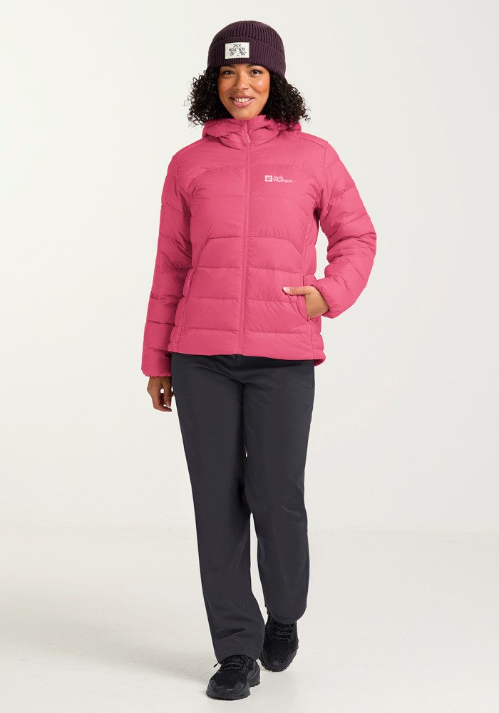 Jack Wolfskin Daunenjacke ATHER DOWN HOODY W RDS