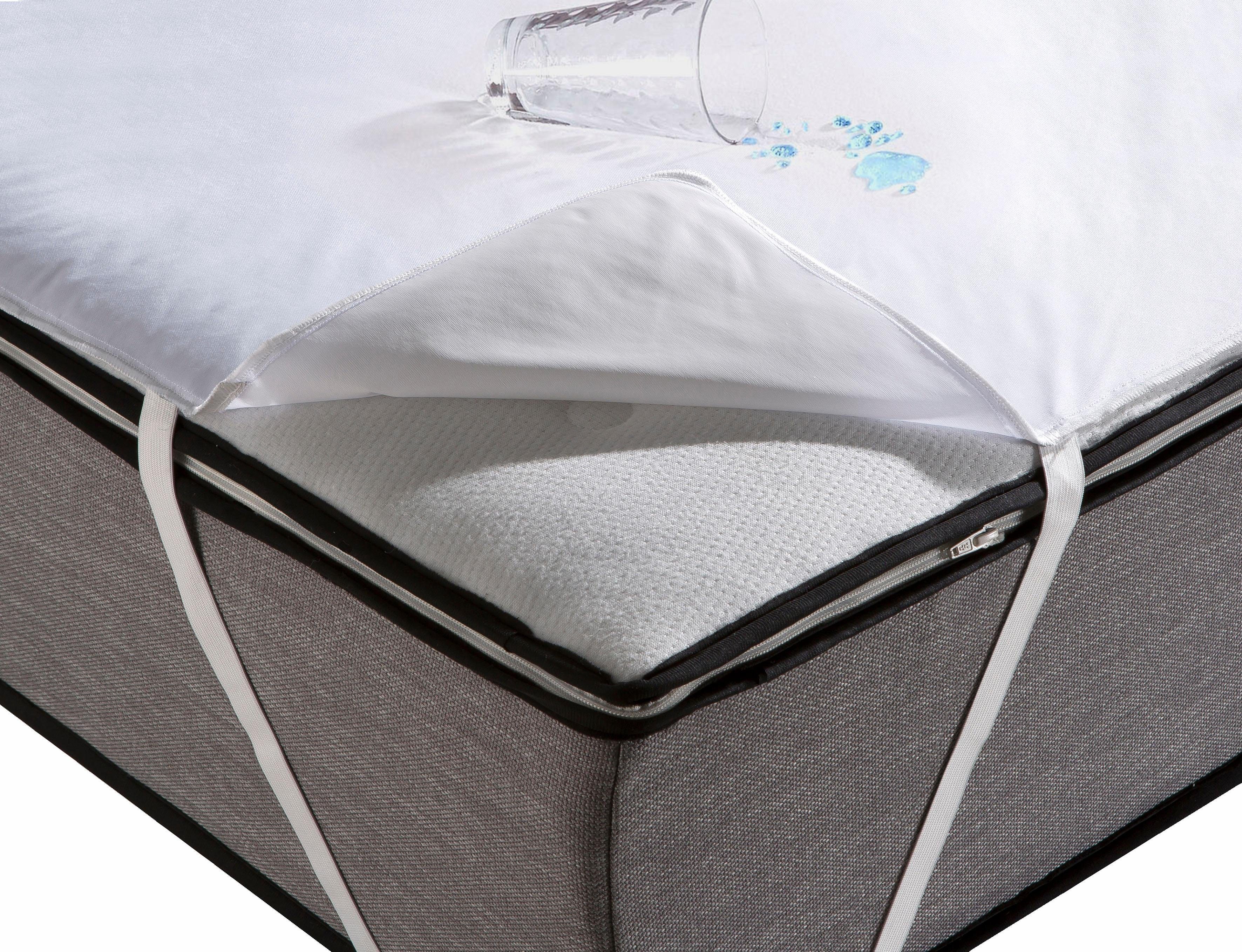 Matratzenauflage Weisser,Auflage 90x200 cm, 140x200 cm und weiteren Größen,wasserdicht OTTO home, (Inkontinenz), Allergiker geeignet (Hausstauballergiker), atmu – Bild 4 von 5