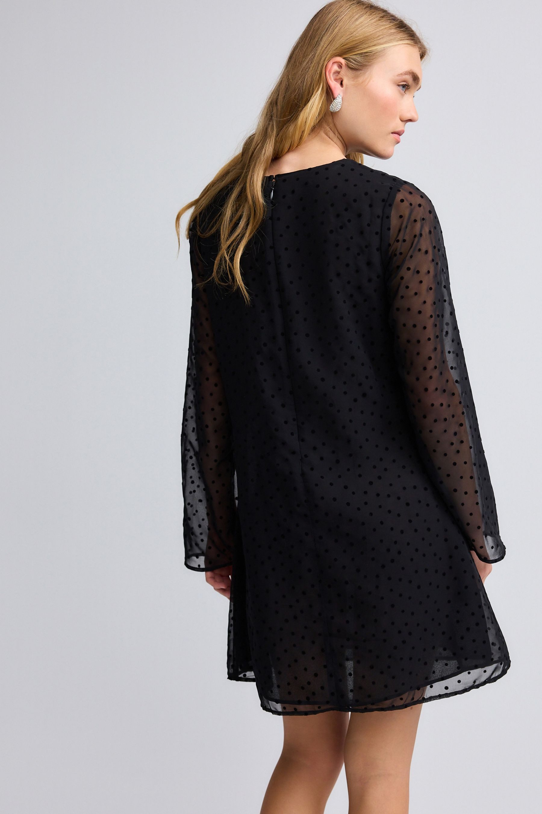 Next Minikleid Langärmeliges Minikleid mit Rollkragen günstig online kaufen
