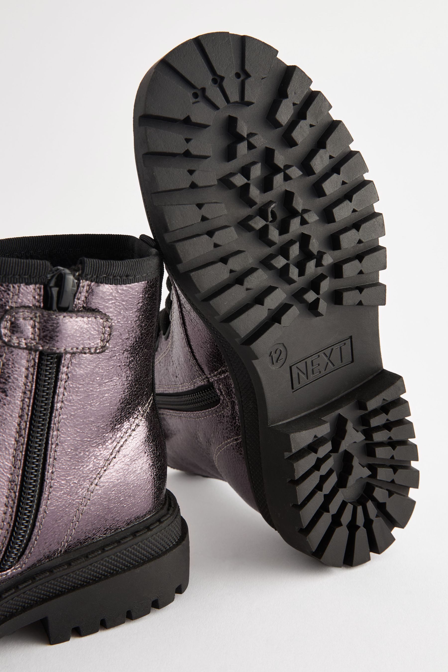 Next Warm gefütterte Schürstiefel Schnürstiefelette (1-tlg)