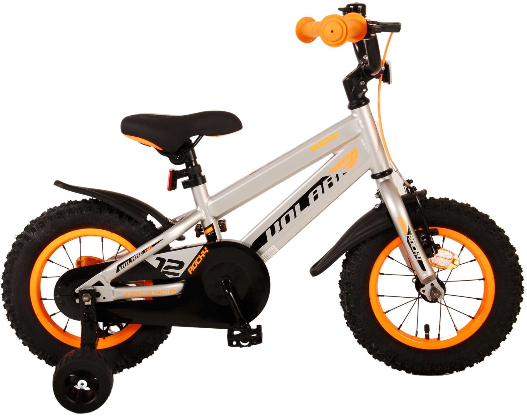 Volare Kinderfahrrad, 1 Gang, ohne Schaltung, Kinderfahrrad Rocky 12 Zoll
