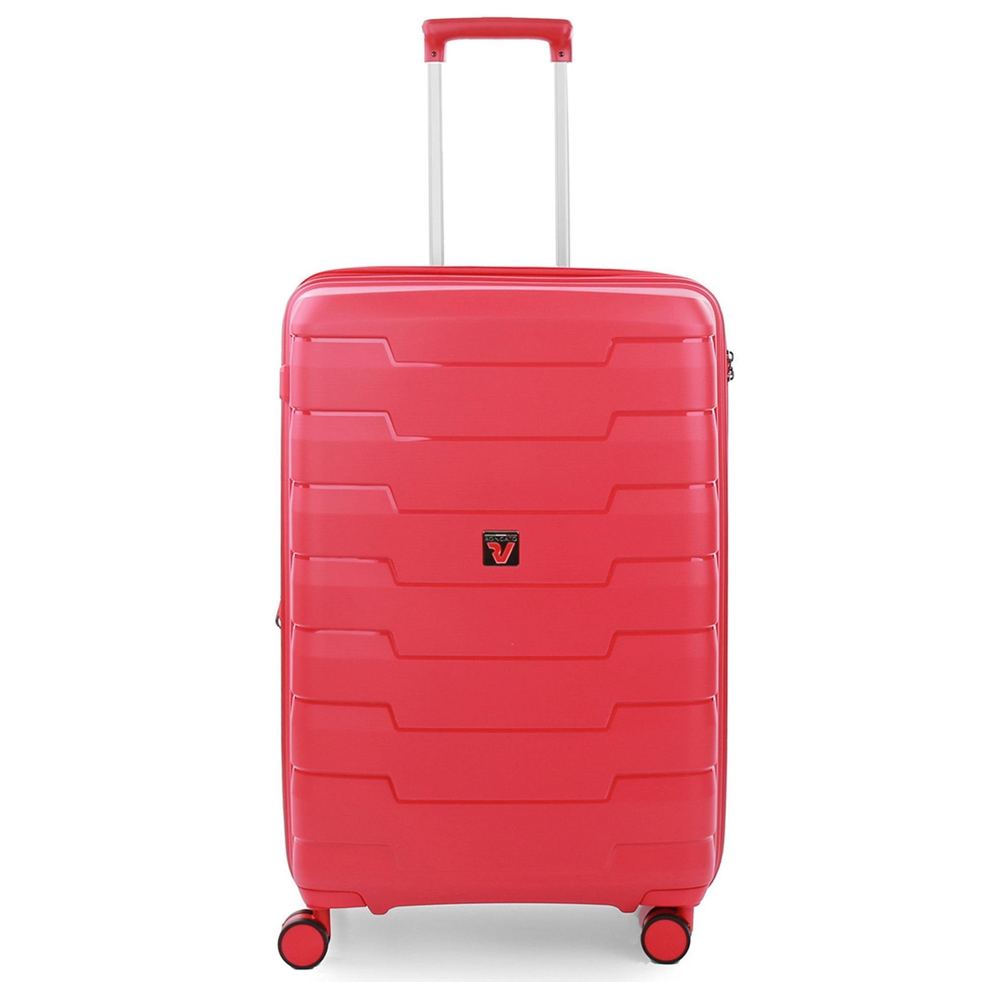 Polypropylen Rollen, Skyline, Hartschalen-Trolley 4 rosso RONCATO