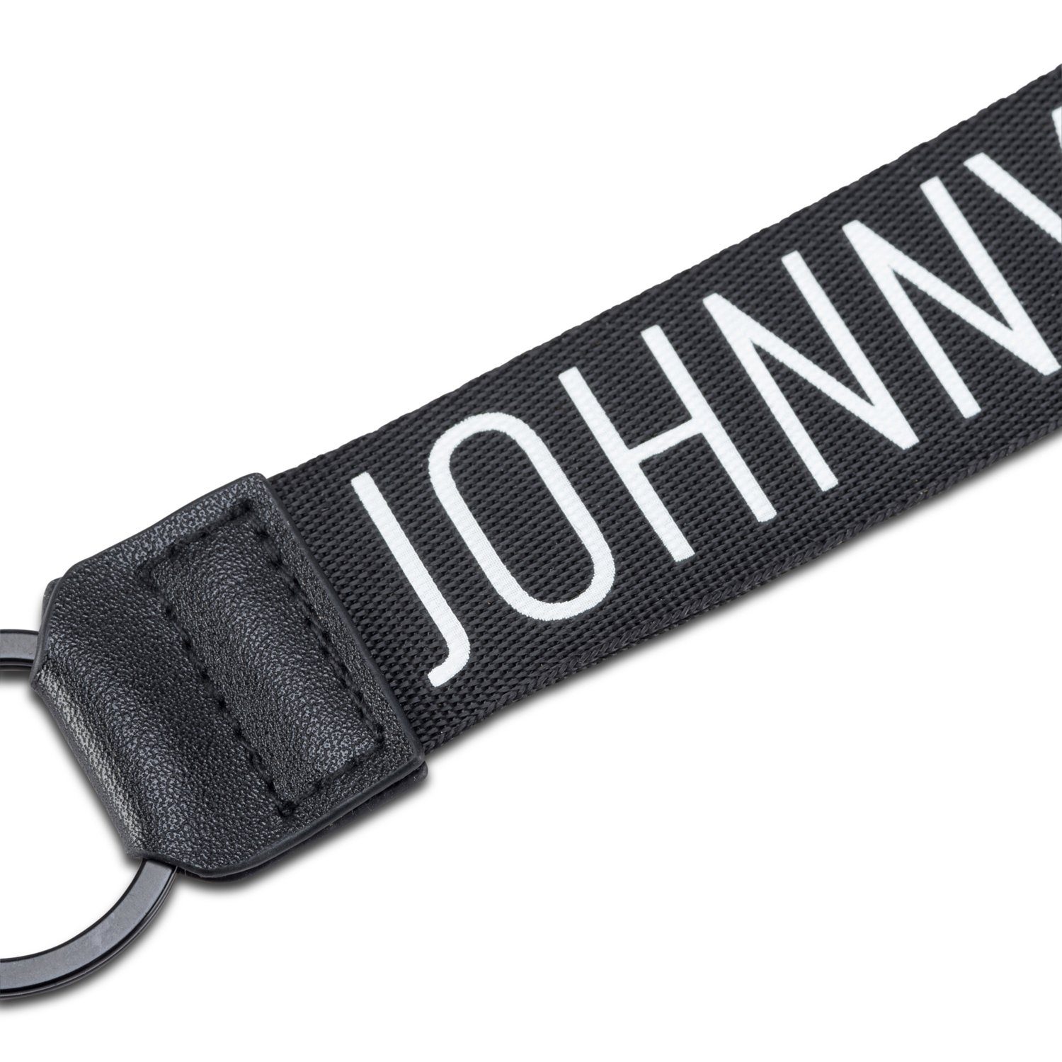 Johnny Urban Nylon Robustes NICK Schlüsselanhänger (1-tlg), Schlüsselanhänger Schwarz-Weiß