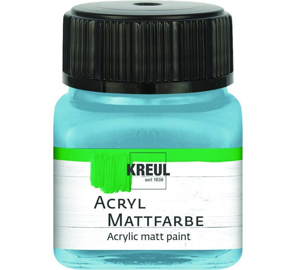 Acrylfarbe Kreul Acryl Mattfarbe bayrischblau 20 ml