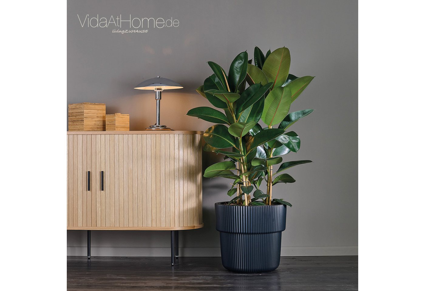 Thumbnail - VidaAtHome.de Blumentopf Design-Pflanzgefäße-Set VYLU 40 & BRYA 30 (Spar-Set, 1x Pflanzgefäß VYLU 40, 1x Pflanzgefäß BRY...